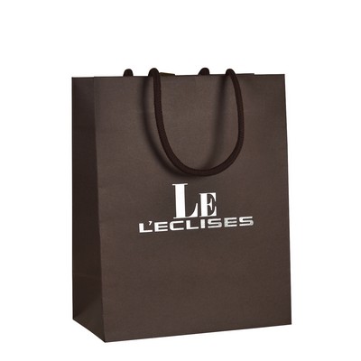 Custom 250g Color Kraft Paper Euro Tote 10x12x3