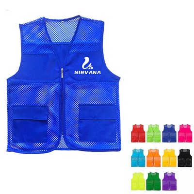 Volunteer Pocket Mesh Vest