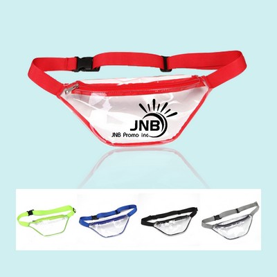 Transparent Waterproof PVC Waist Pack