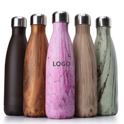 16oz Cola Shape Leak Proof Sports Water Bottle