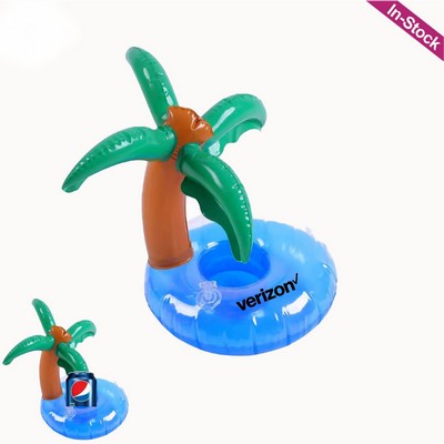 Palm Tree Inflatable Drink Holder