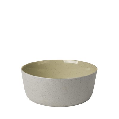 blomus Sablo Ceramic Savannah Yellow Stoneware Cereal Bowls (Set Of 4)