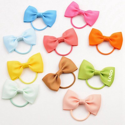 Bows Hair Ties for Kids