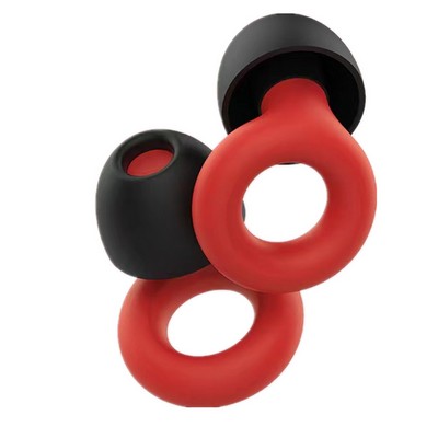 Circle Reusable Silicone Ear Plugs For Noise Reduction