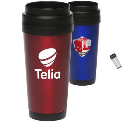 16 oz Double Wall Stainless Steel Insulated Travel Mugs