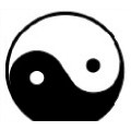 Yin Yang Stock Temporary Tattoo