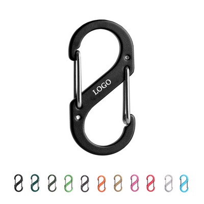 S Shape Dual Carabiner