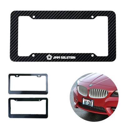 Carbon Fiber License Plate Frame