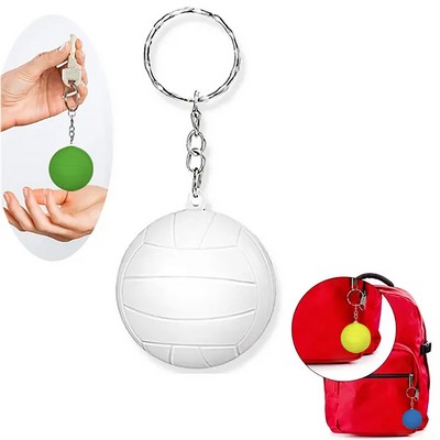 Volleyball Stress Reliever Key Chain