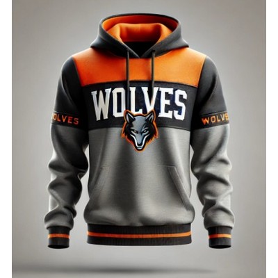 Custom Sublimated Traditional Long Sleeve Hoody