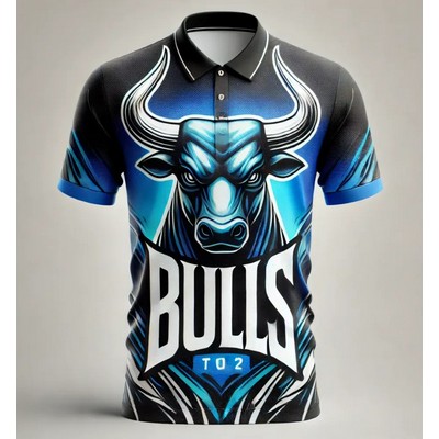 Custom Sublimated Traditional Polo Shirt