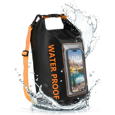 5L Foldable Waterproof Dry Bag w/A Window