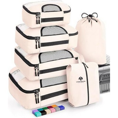 Set Packing Cubes Suitcases Travel Organizer