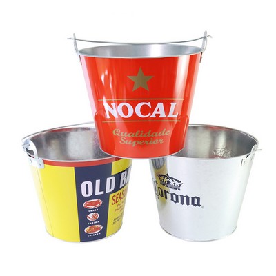 5 Qt Beer Bucket W/Metal Handle