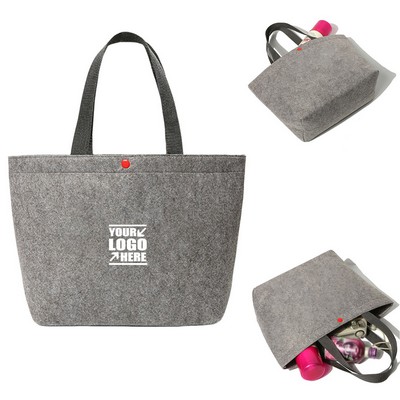 Women Felt Tote Shopping Bag