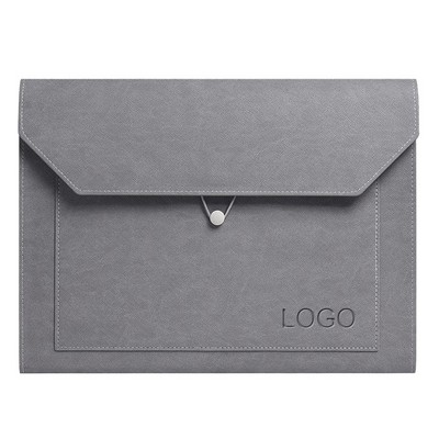 PU Leather A4 File Folder