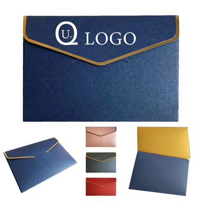 Envelope With Gold Border