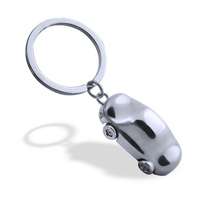 Zinc Alloy 3D Car Keychain Charm