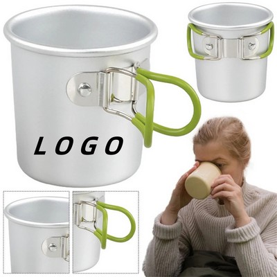 Outdoor Folding Aluminum Cup