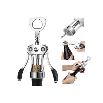 Premium Wing Corkscrew Wine Bottle Opener