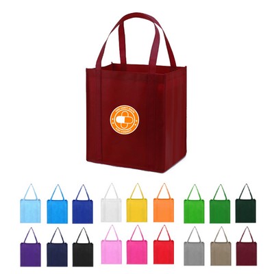 Grocery Tote Bag With Bottom Insert