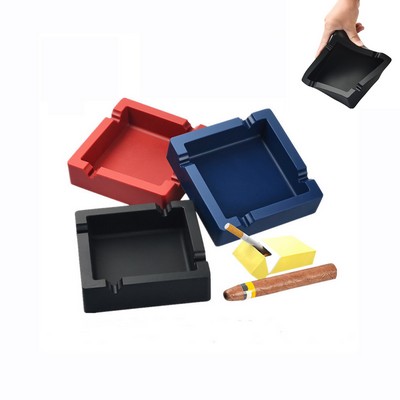 Durable Silicone Cigar and Cigarette Ashtray