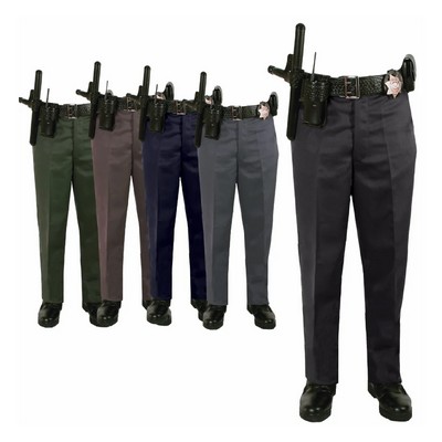 First Class 100% Polyester Elastique Weave Uniform Slacks