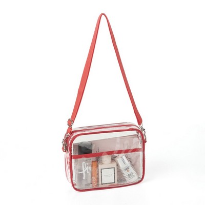 ClearPass Clear Crossbody Bag 8 x 2.5"