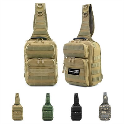 Tactical Chest Sling Shoulder Bag Military Backpack