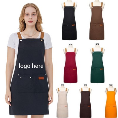 Adjustable H Shoulder Chef Aprons