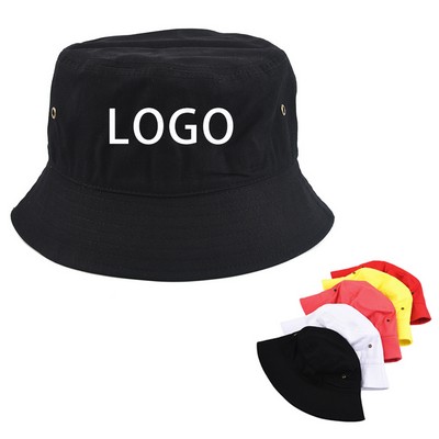 Heat Transfer Cotton Bucket Hat