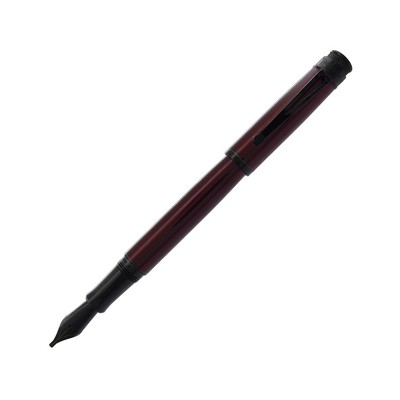 Tornado Fountain Pen - Stealth Black Cherry Medium Nib