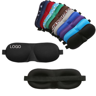 3D Stereoscopic Eye Mask With Velcro