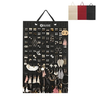 Compact Hanging Earrings Organizer