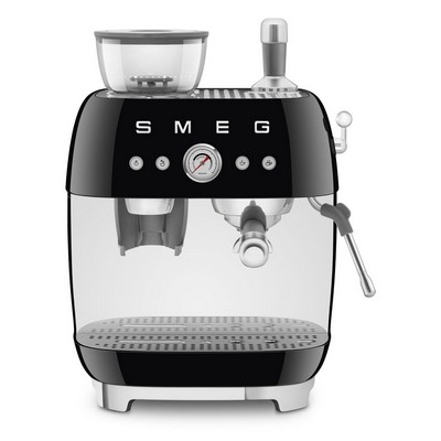 Smeg 50's Retro-Style Semi-Automatic Espresso Machine Black