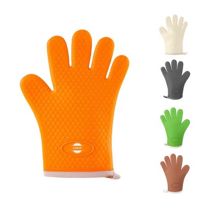 Silicone Oven Mitts Heat Resistant Gloves