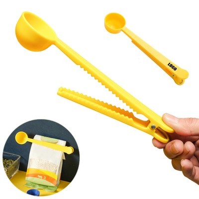 Scoop Spoon With Seal Clip