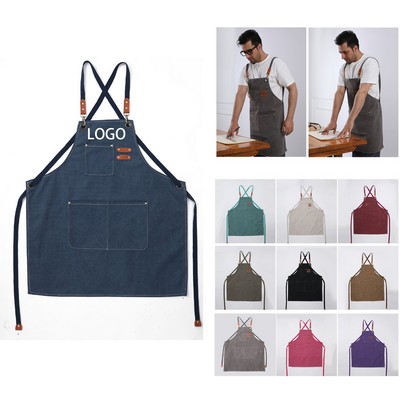 Adjustable Bib Work Apron