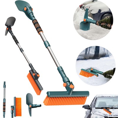 Portable Car Windshield Ice Scraper Snow Brush