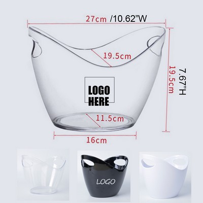 4L Acrylic Ice Bucket