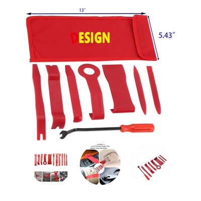 Auto Trim Removal Tool Set for Car with Storage Bag