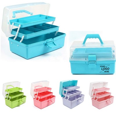 Three-Tier Multi-Use Storage Organizer Box