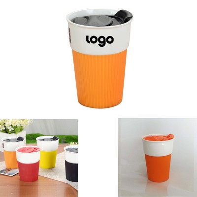 15 Oz. Ceramic Travel Tumbler