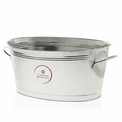 Galvanized Ice Bucket by True