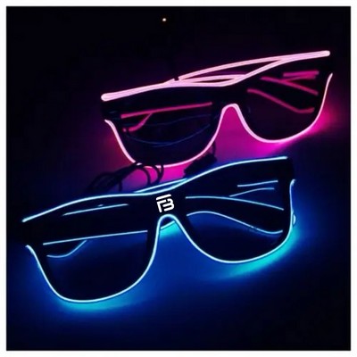 Glow LED Neon Party Sunglasses