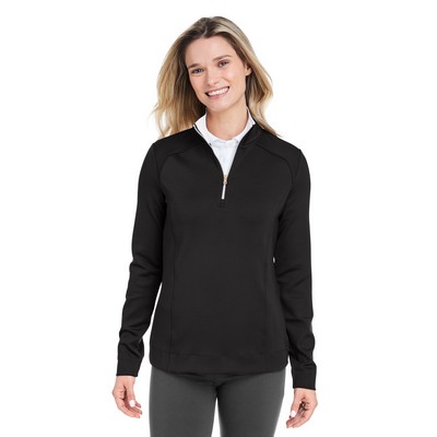 Fairway & Greene Ladies' Wells Quarter-Zip Tech Pullover