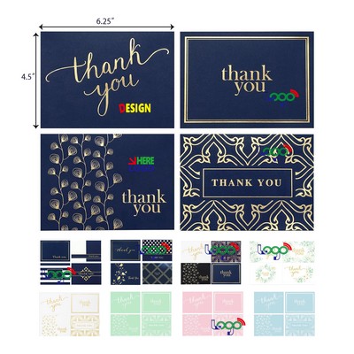 Thank You Cards with Envelopes 4 x 6 Inches Professional Blank Thank You Notes