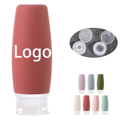 Silicone Travel Liquid Dispenser Bottle