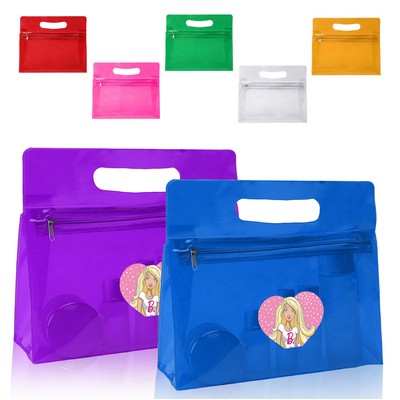 Translucent Vinyl Vanity Bag