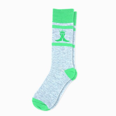 Woven Merino Wool Crew Socks (Casual Socks)